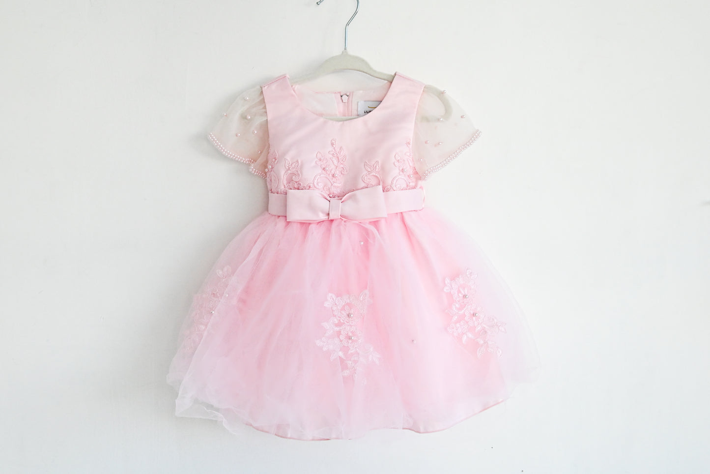 Pink Pearl Party Dress